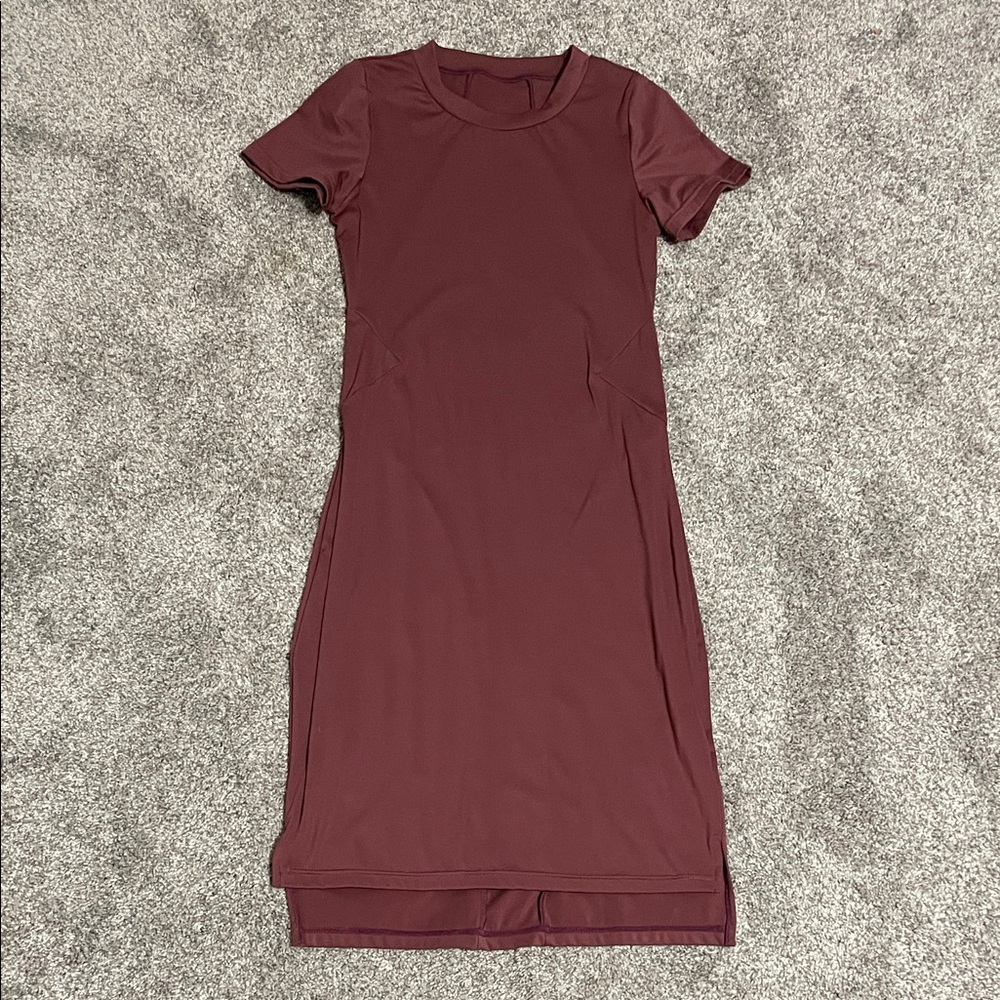 Buffbunny Burgundy Women's Body-con Dress